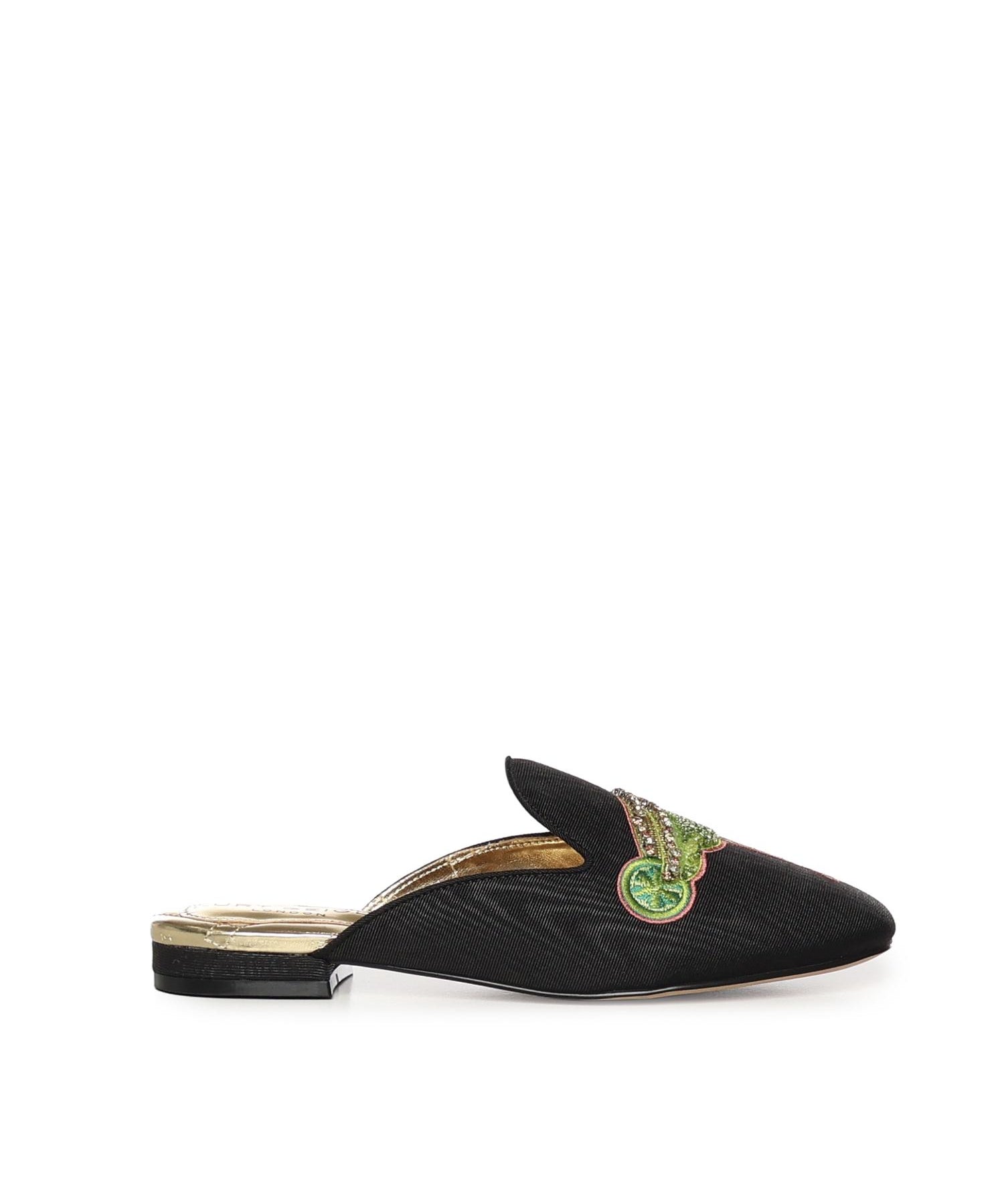 Mule Embroidered 5387700069 BLACK KURT GEIGER 