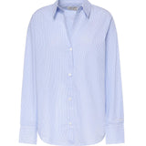 Camicia in cotone a righe CYS0001 00809L MC2 SAINT BARTH 