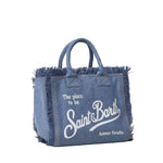 Borsa Colette in denim COL0001 00009L MC2 SAINT BARTH 