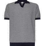 Polo a righe in cotone M76MAGM56MAG0M037 11-01 ELEVENTY 