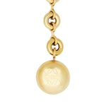 Cintura a catena Donut in ottone E564244X01 8130 LOEWE 