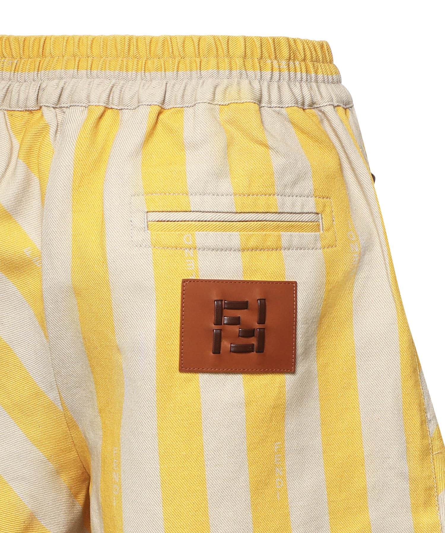 Shorts a righe Pequin FLP896 AOHUF1W0T FENDI 