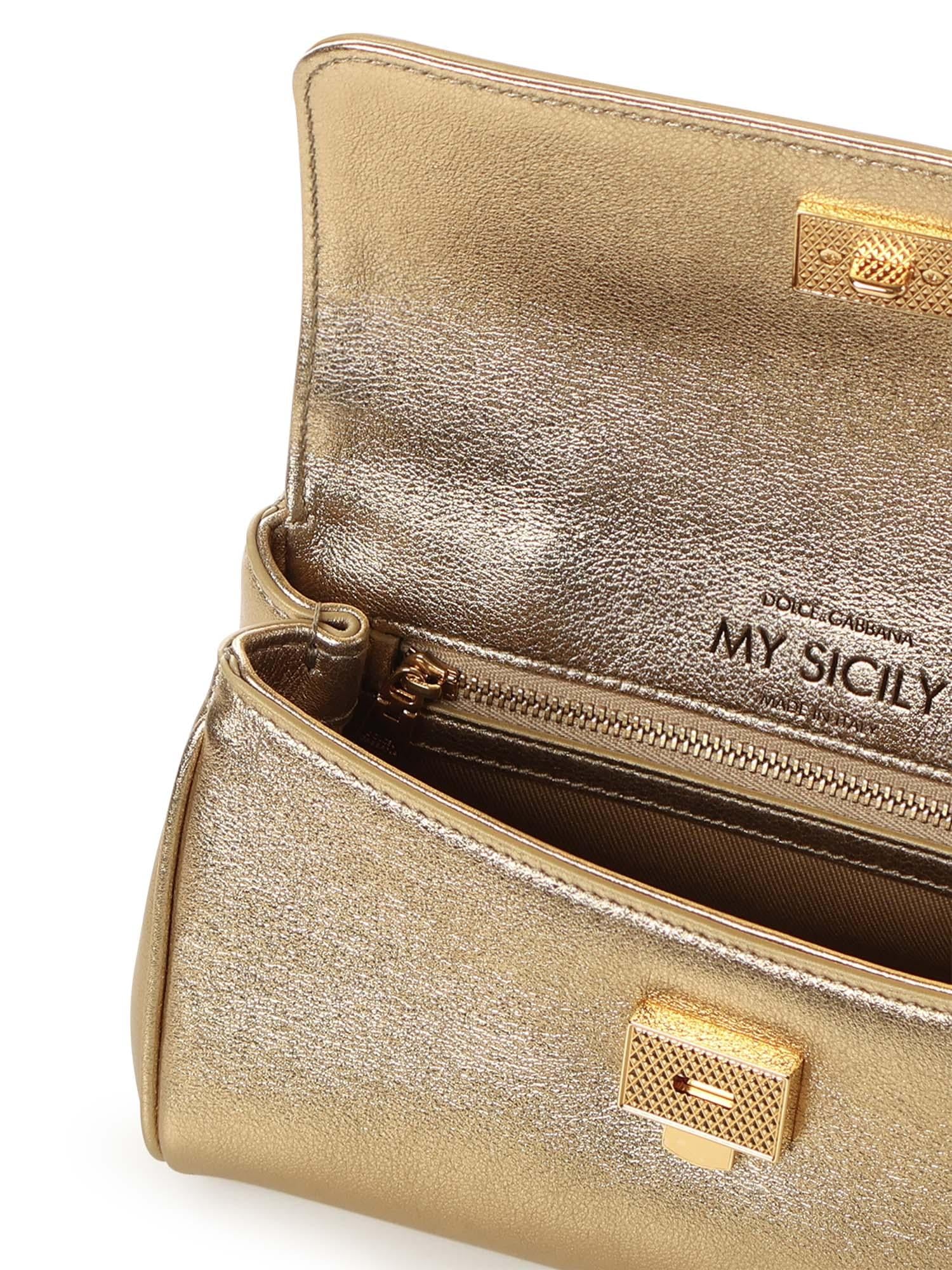 Borsa a mano My Sicily in pelle BB7864 BZ6488H945 DOLCE & GABBANA 