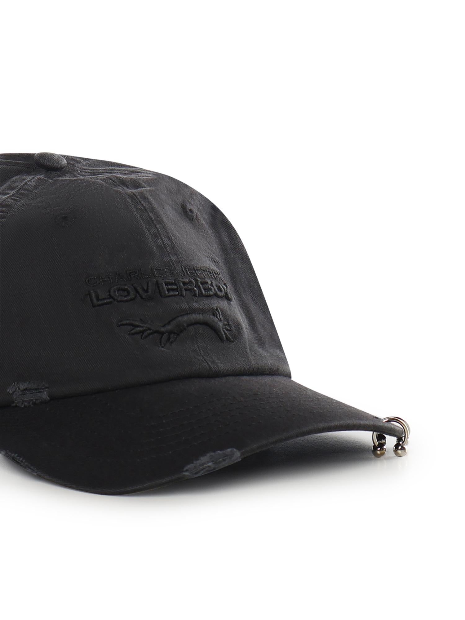 Cappello Pierced con logo 052130501  CHARLES JEFFREY LOVERBOY 
