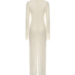 Vestito midi con applicazioni floreali 122523  MAGDA BUTRYM 