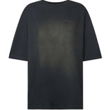 T-shirt in jersey di cotone con logo GUP01873 P00236290498 GOLDEN GOOSE 