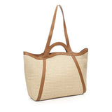 Tote bag Amalia in crochet e pelle E1S9S110101 552 COCCINELLE 