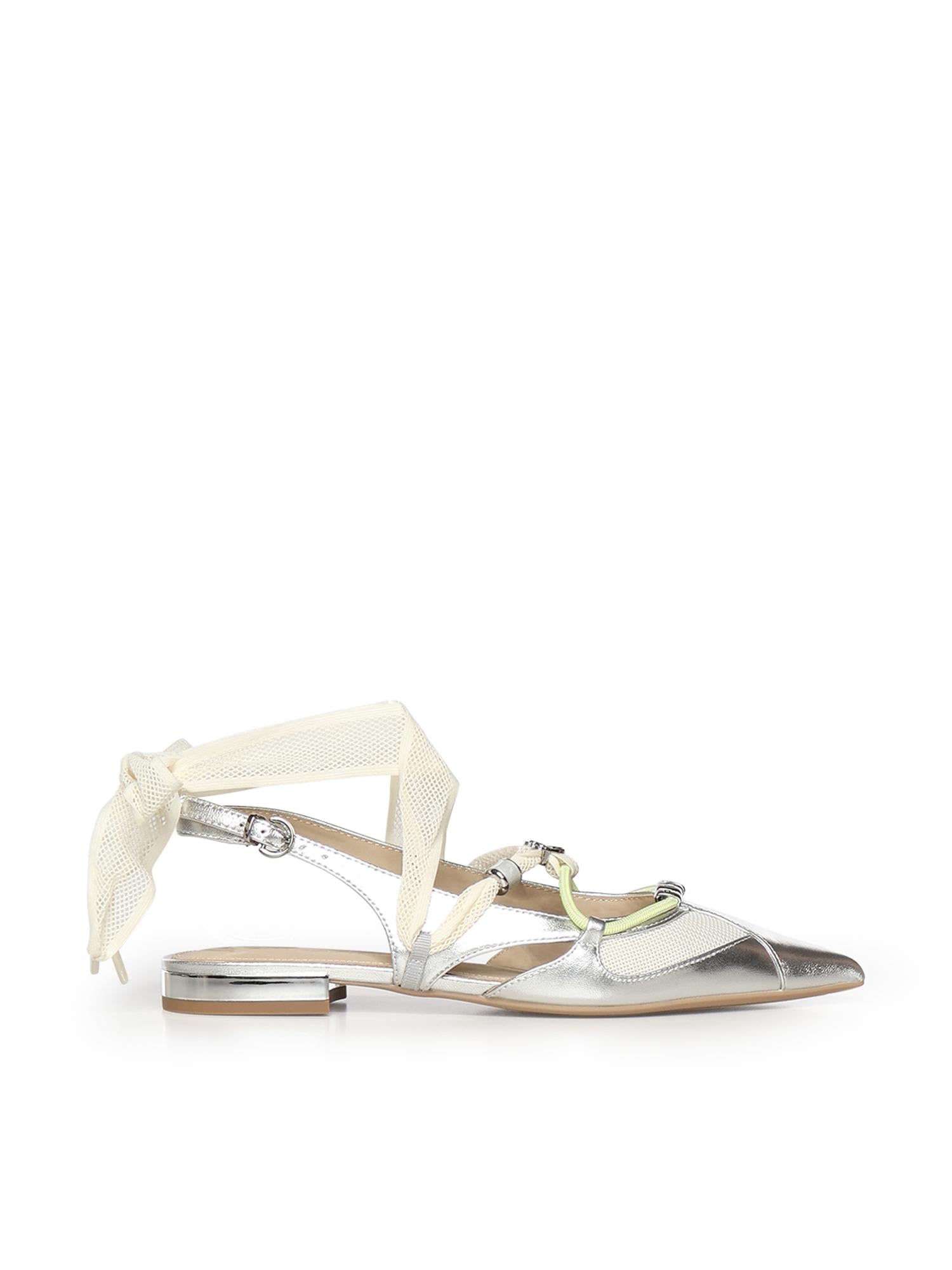 Ballerine slingback con lacci SD0547 P049ZZF PINKO 