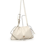 Borsa Clutch a spalla grande in pelle<BR/> 105825 A0QOZ14Q PINKO 