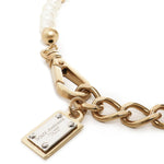 Collana a maglie con perle WNO6C4 W1111ZOO00 DOLCE & GABBANA 