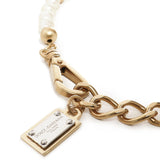 Collana a maglie con perle WNO6C4 W1111ZOO00 DOLCE & GABBANA 