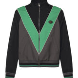 Felpa in nylon con V intarsiata 8V3MF29L AYYC2P VALENTINO GARAVANI 