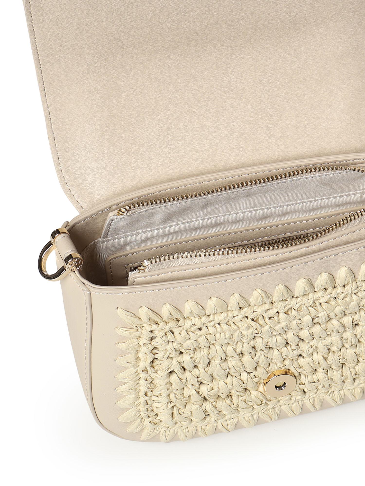 Borsa a tracolla con logo 73BS9M304 ALISYAOFF WHITE V° 73 