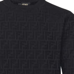 Pullover in cotone FF Jacquard FZX091 AUW0F0QA1 FENDI 