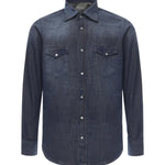 CamiciaTexas in denim di cotone SCC0001SH45350400C  SARTORIO NAPOLI 