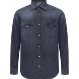 CamiciaTexas in denim di cotone SCC0001SH45350400C  SARTORIO NAPOLI 