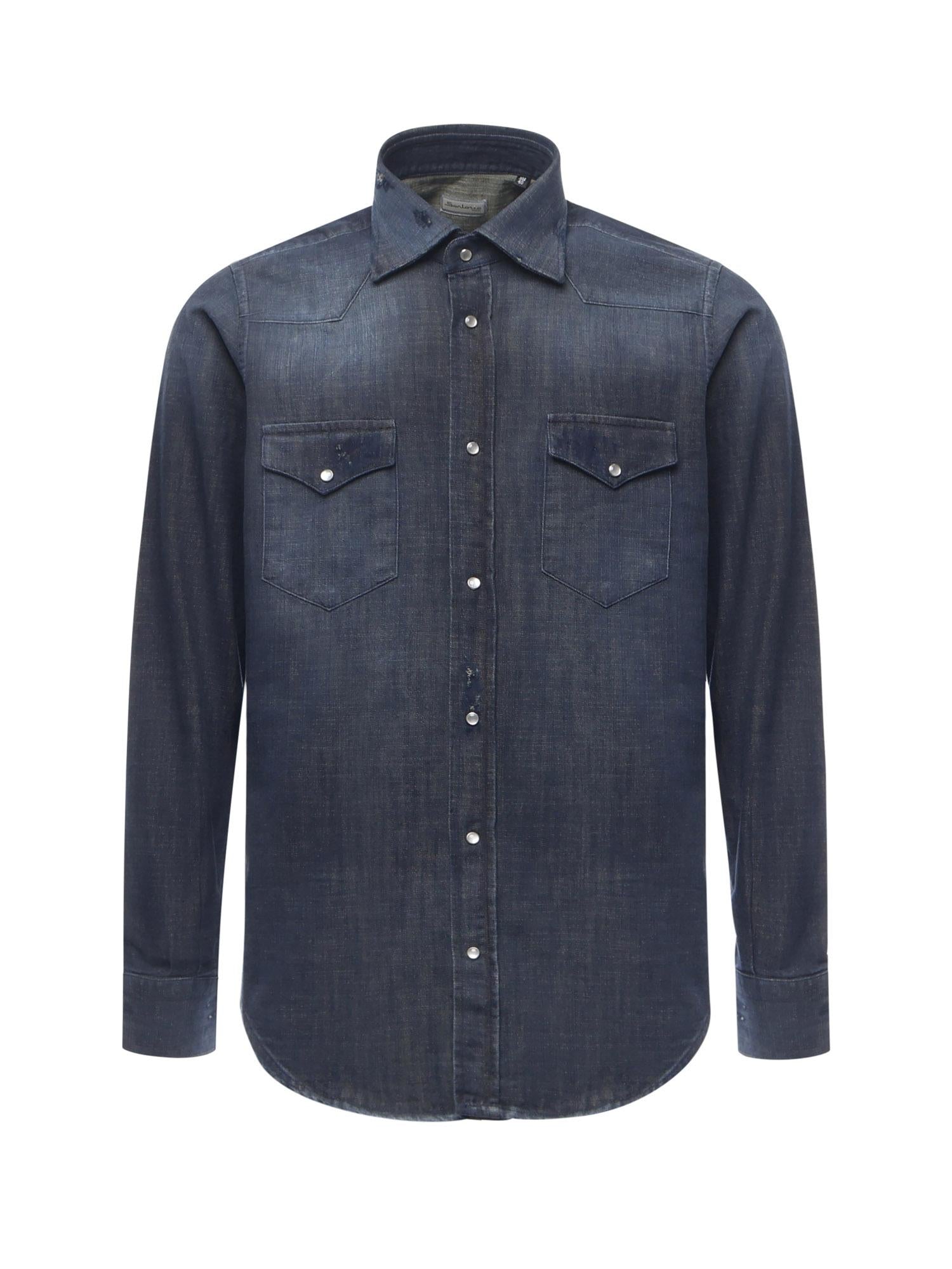 CamiciaTexas in denim di cotone SCC0001SH45350400C  SARTORIO NAPOLI 