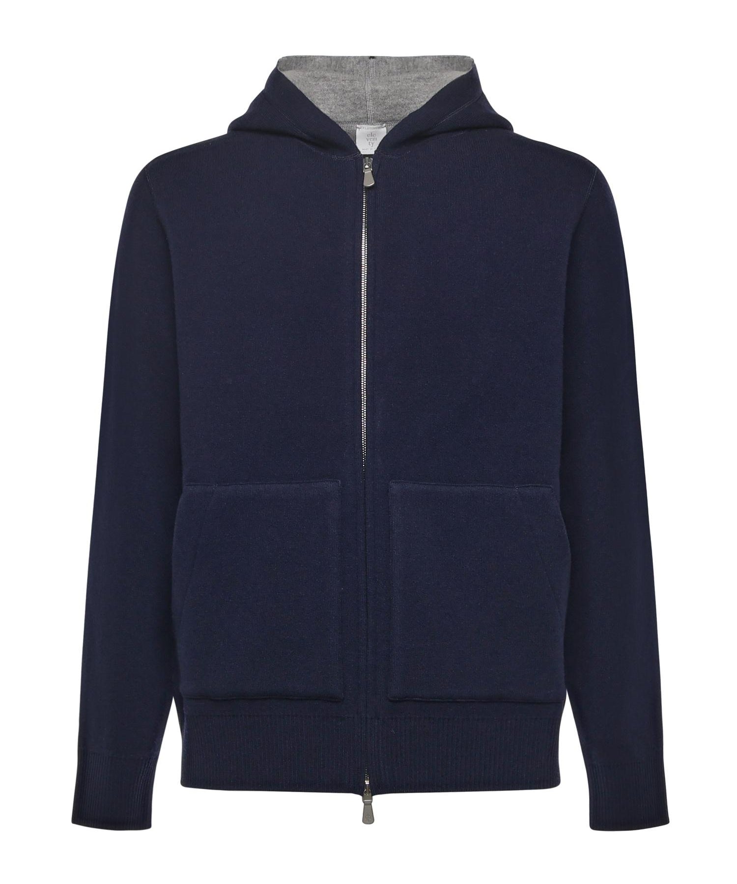 Felpa con zip in lana L76MAGL69MAG0L027 11-14 ELEVENTY 