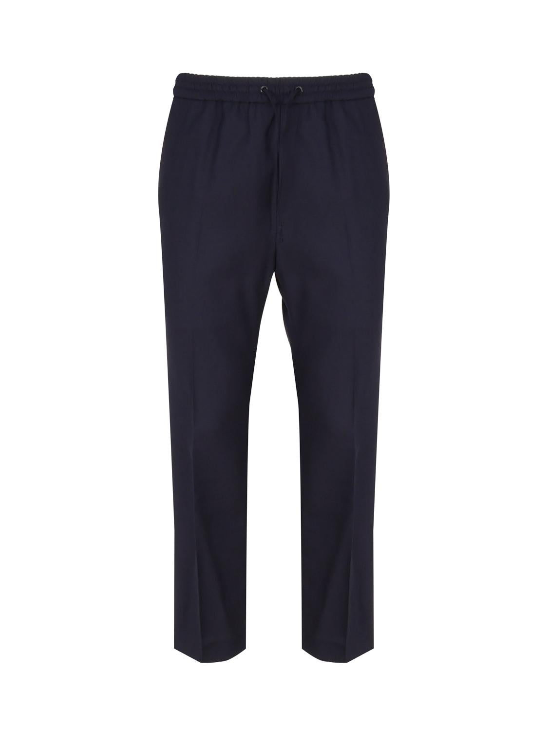 Pantaloni stile tuta gamba dritta in lana vergine K10K109956 -DW4 CALVIN KLEIN 