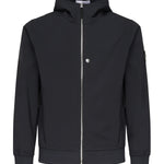 Giacca con zip e logo<BR/> K2S15Q100004 S0B22V0020 STONE ISLAND 