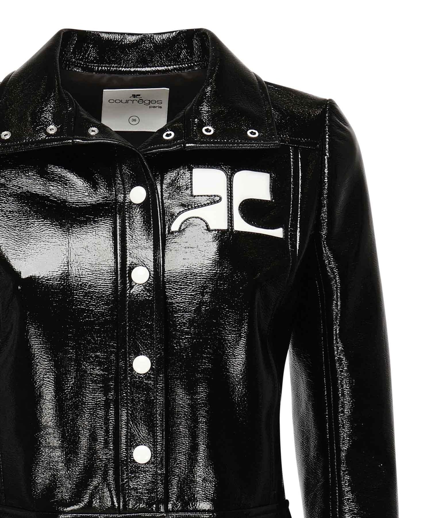 Giacca Reedition in vinile PERCBL005VY0014 9999 COURREGES 