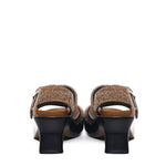 Sandalo in pelle scamosciata spazzolata L814465X92 LOEWE EASE2530 LOEWE 