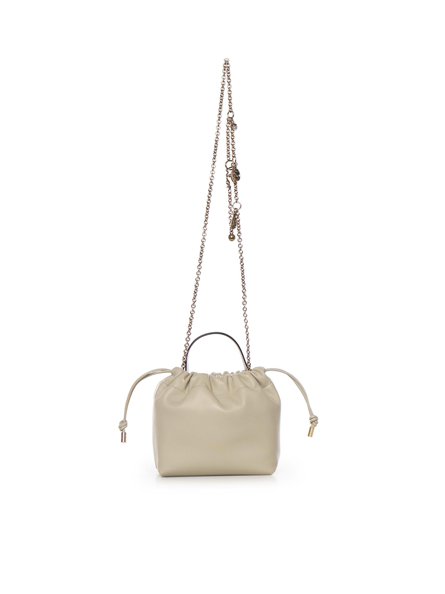 Borsa a spalla mini Chloè Icons in pelle CH26SP126R12 20S CHLOÉ 