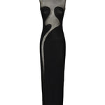ABITO SAGOMATO BODY CONSCIOUS IN MAGLIA AA9R2654K061A 995 ALAIA 