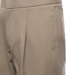 Pantaloni in cotone con pinces PT005V2 BEI BONSAI 