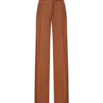 Pantaloni svasati in gabardine di lana CH26APA36066 249 CHLOÉ 