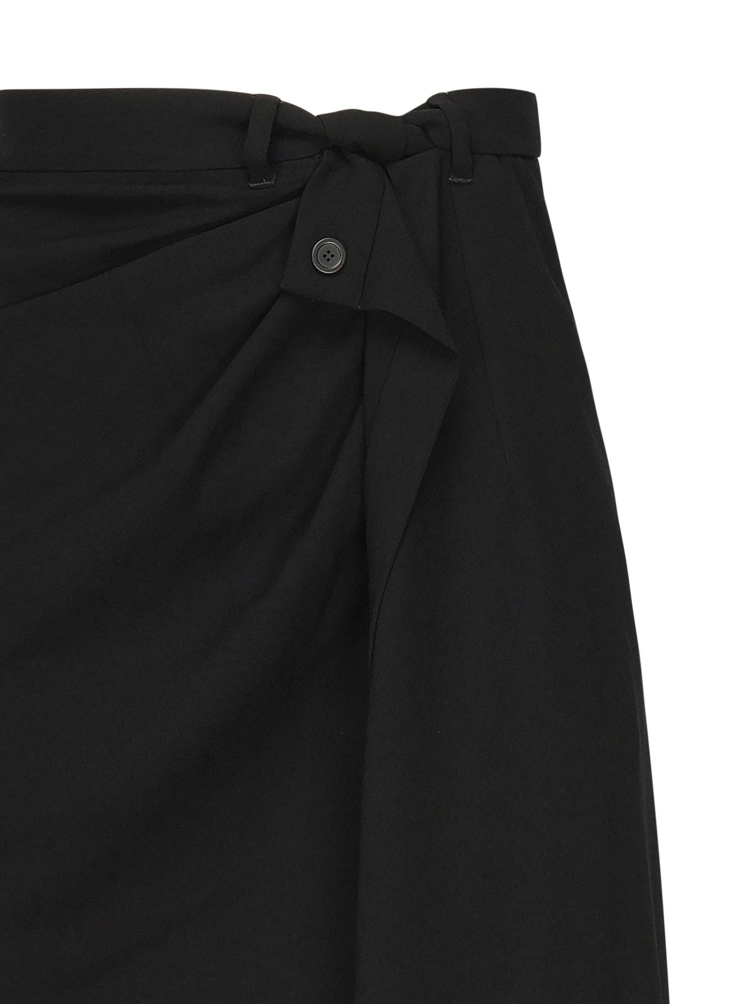 Gonna sartoriale drappeggiata<BR/> 838761 TSO031000 BALENCIAGA 