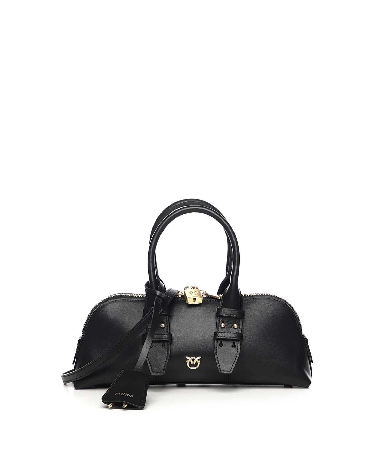 Borsa bowling Escape Bag Horizontal in pelle 105334 A0QOZ99V PINKO 
