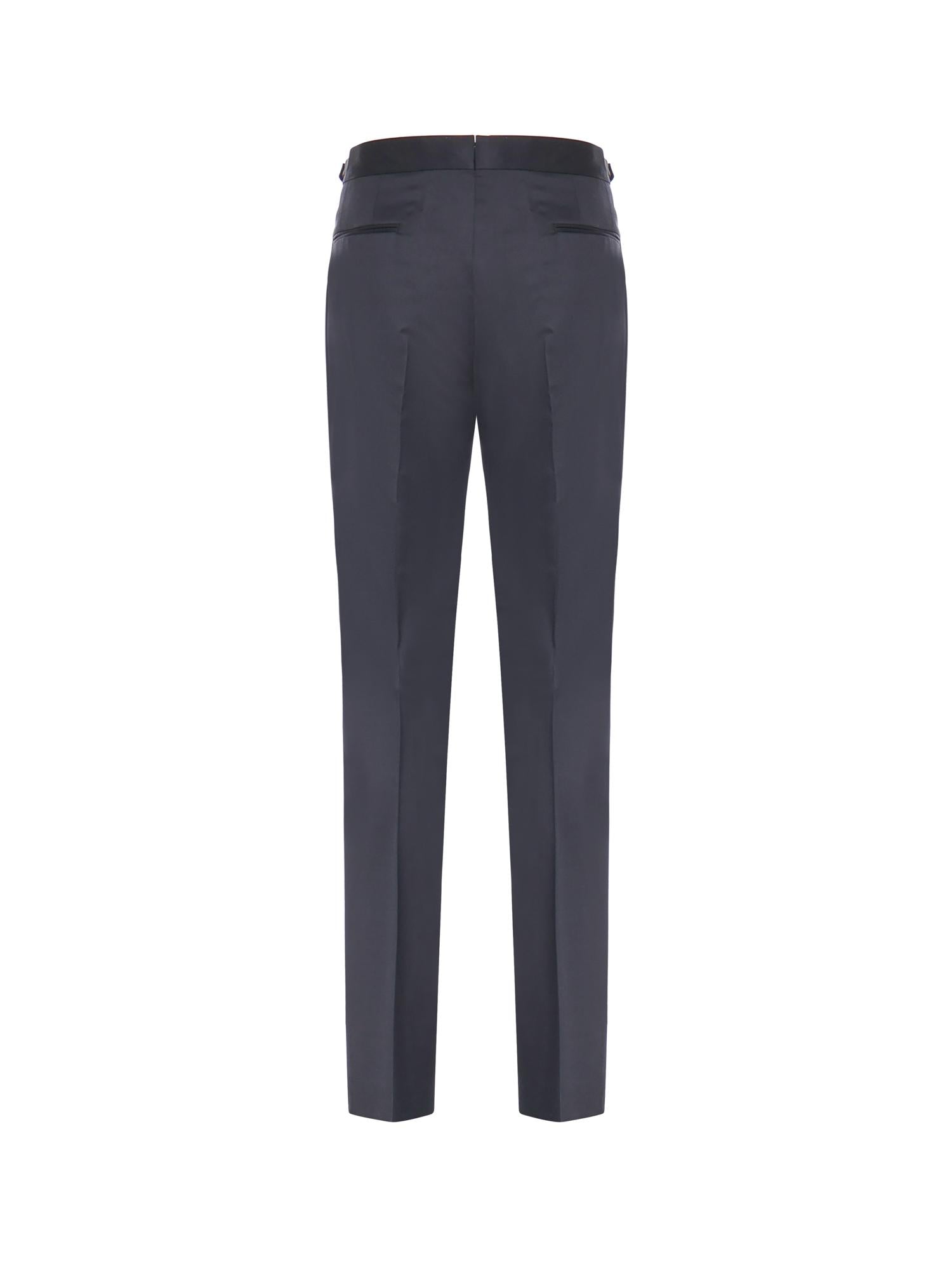 Pantaloni in lana 340F02A3 75A812412 ZEGNA 
