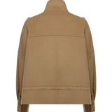 Caban in panno double con collo alto 105341 A2XMCAM PINKO 