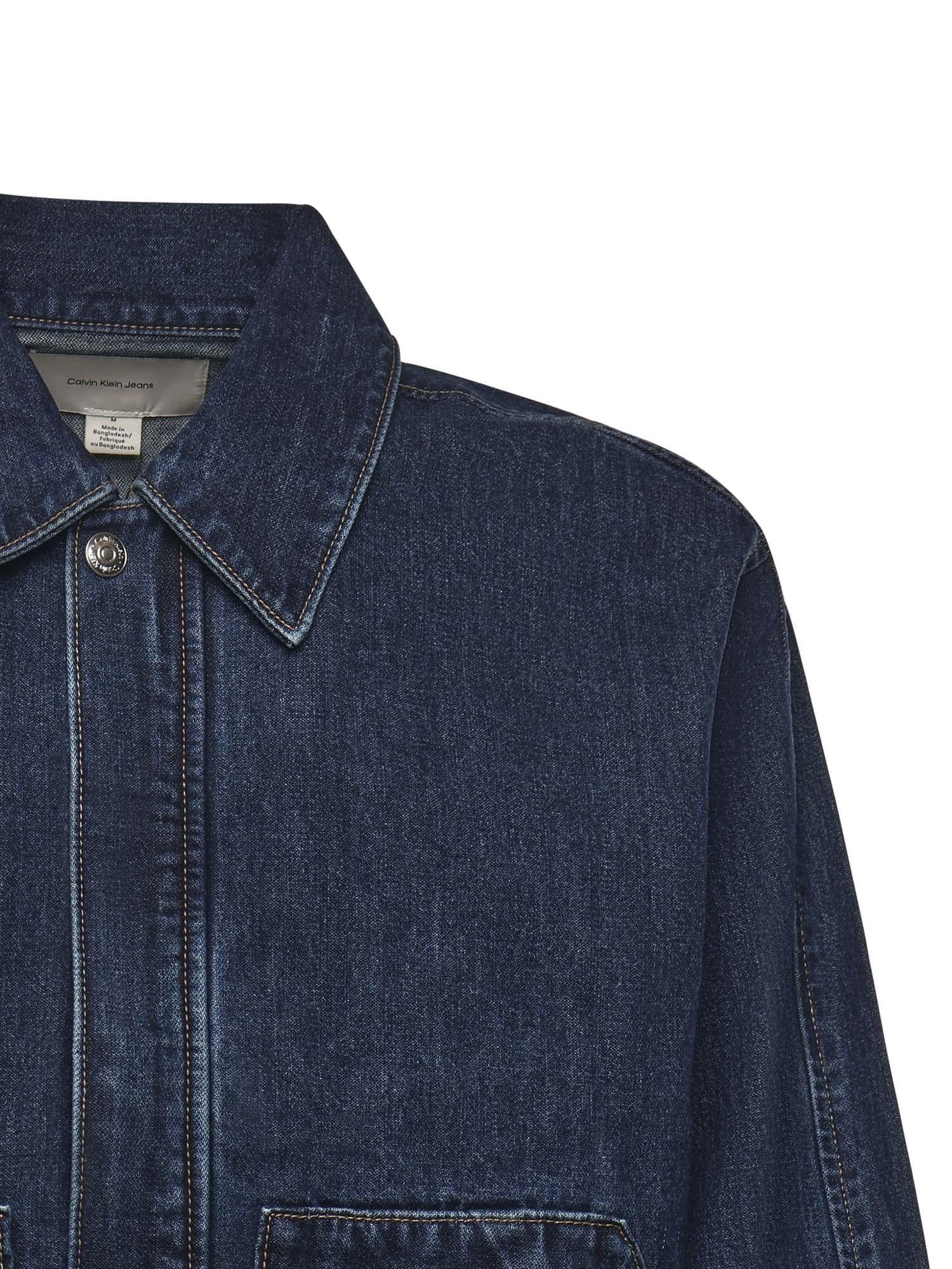 Giacca in denim LV04RD743G 0JX CALVIN KLEIN 