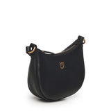 Baby borsa a spalla Half Moon in pelle 103538 A0F1Z99Q PINKO 
