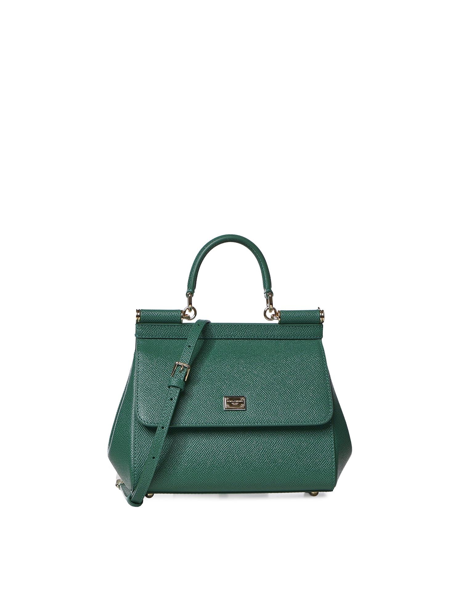 Borsa a mano Sicily piccola in pelle di vitello Dauphine BB6003 B100187174 DOLCE & GABBANA 