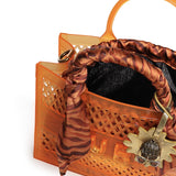 Borsa Jelly Tote in vinile 5585336999 TAN KURT GEIGER 