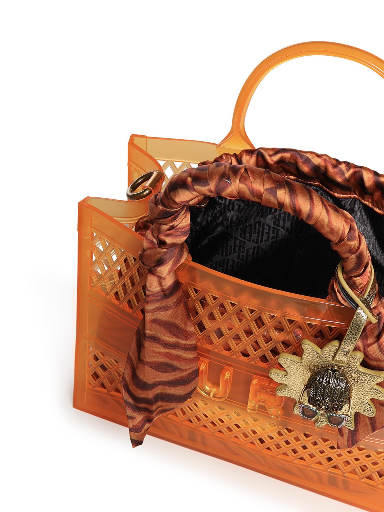 Borsa Jelly Tote in vinile 5585336999 TAN KURT GEIGER 
