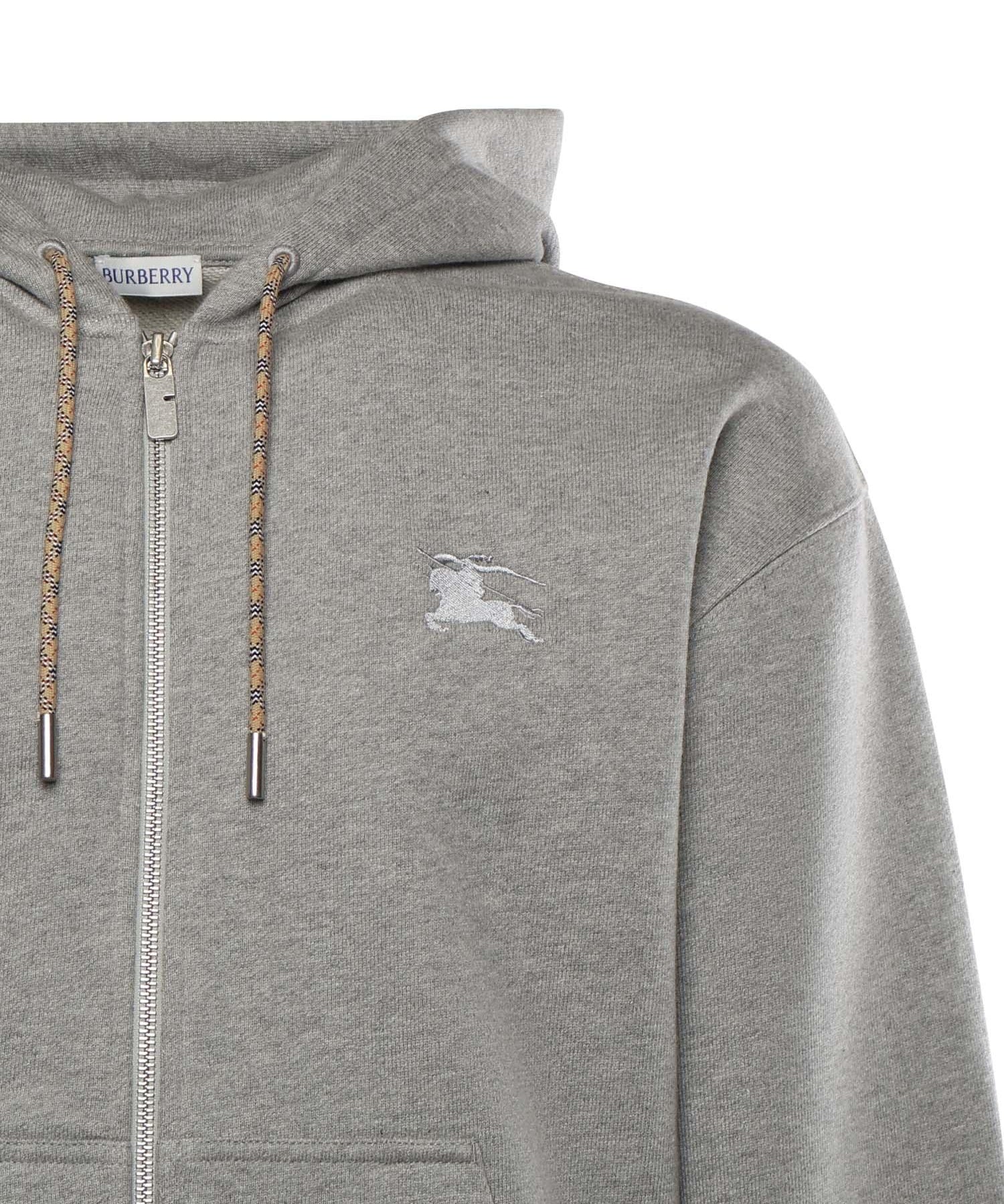 Felpa in cotone con logo 8120756 A2142 BURBERRY 
