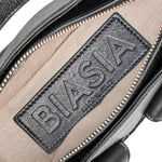 Borsa a spalla Y2K.002 FBBP70002 -NERO/NIKEL BIASIA 