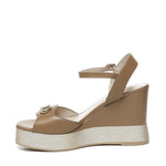Sandali zeppa in pelle SA5117P0102S1853  LIU JO 