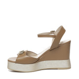 Sandali zeppa in pelle SA5117P0102S1853  LIU JO 