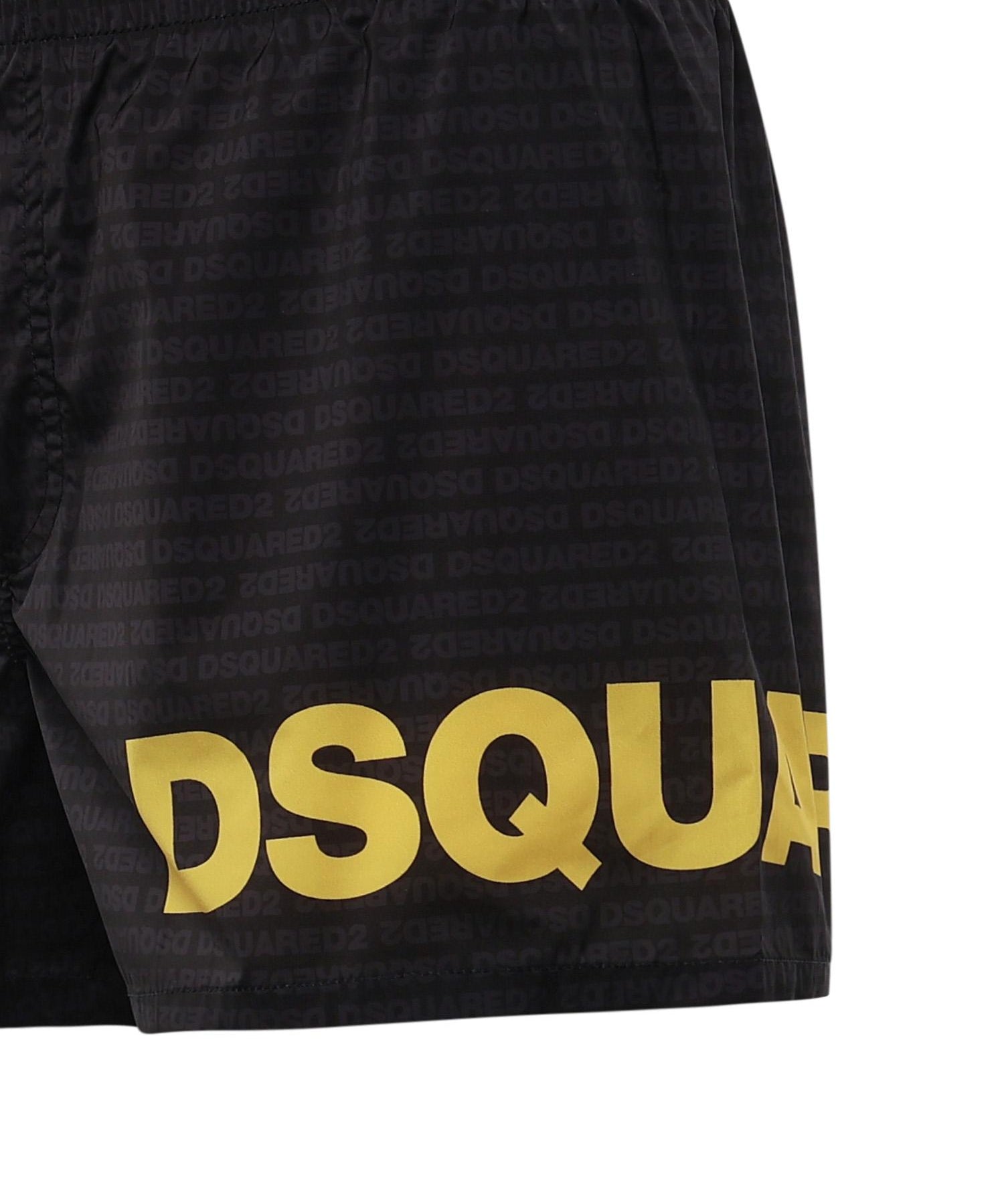 Boxer mare midi con logo D7B5C6600 014 DSQUARED2 