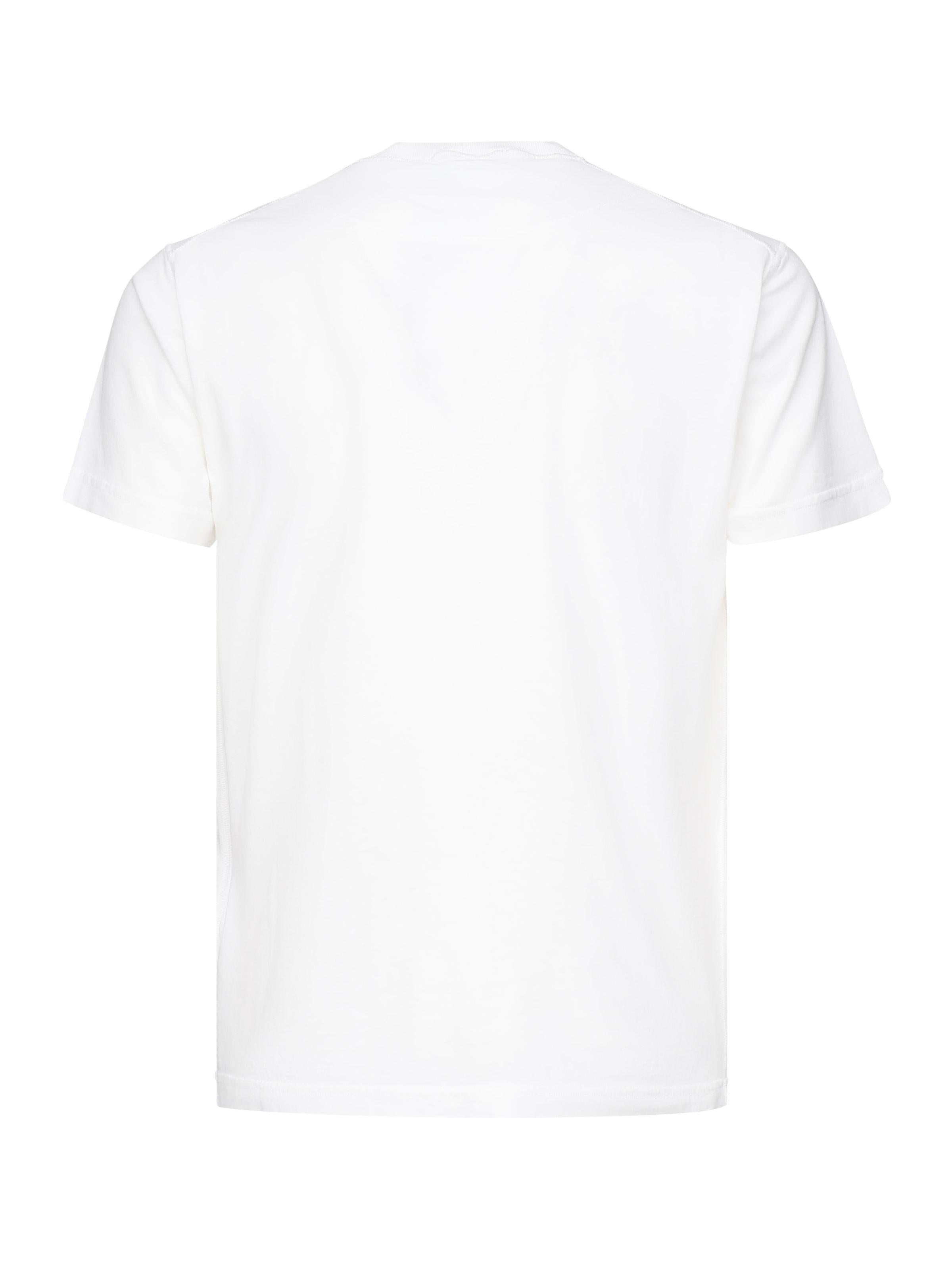 T-shirt con toppa Compass<BR/> K1S152100219 S0057V0001 STONE ISLAND 