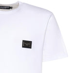 T-shirt in jersey di cotone con logo G8PT1T G7P1BW0800 DOLCE & GABBANA 