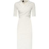 Abito midi con fiocco 106499 A34IZ05 PINKO 