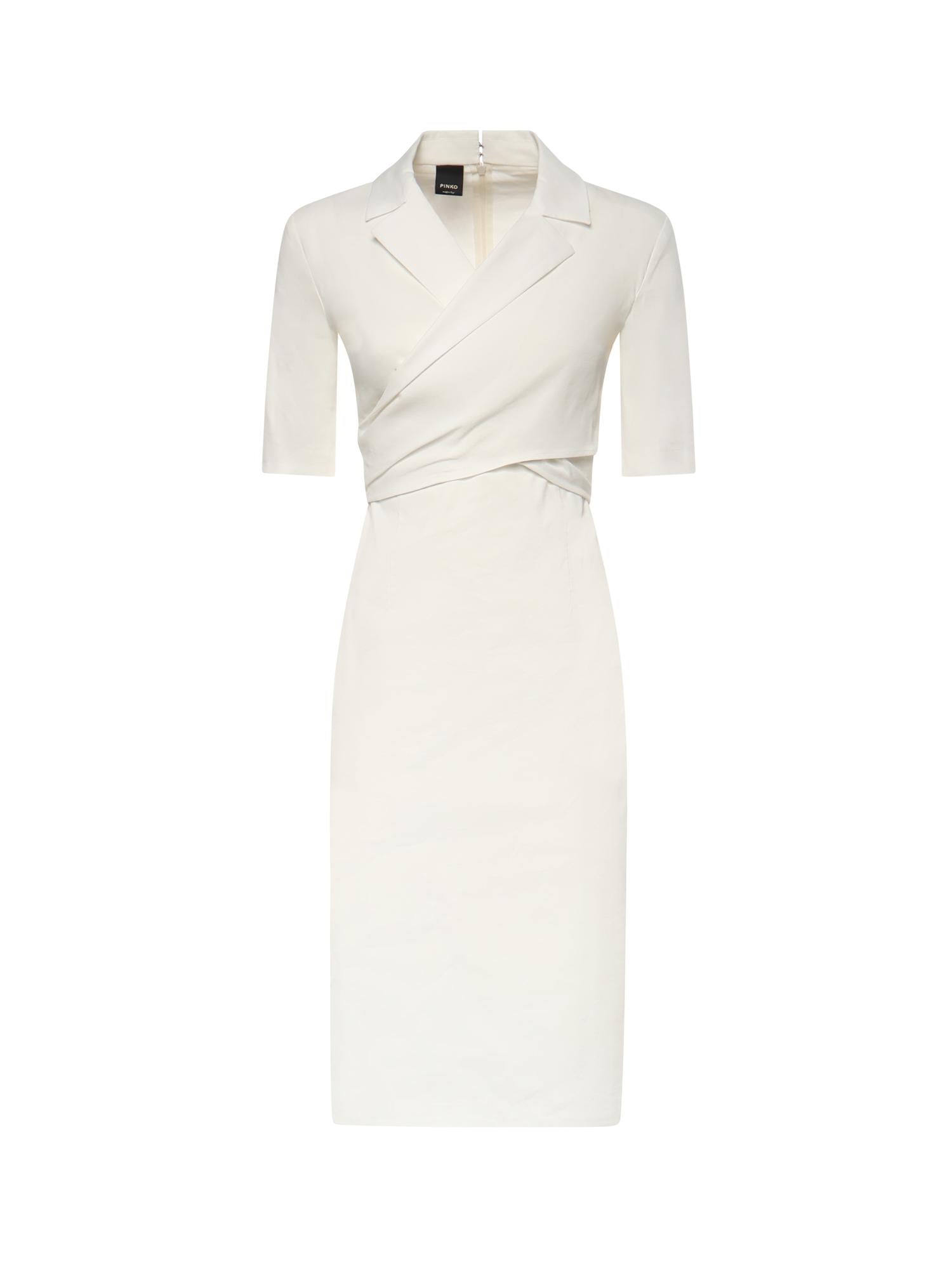 Abito midi con fiocco 106499 A34IZ05 PINKO 