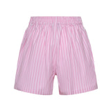 Boxer in popeline di cotone a righe 850695 TPM265621 BALENCIAGA 