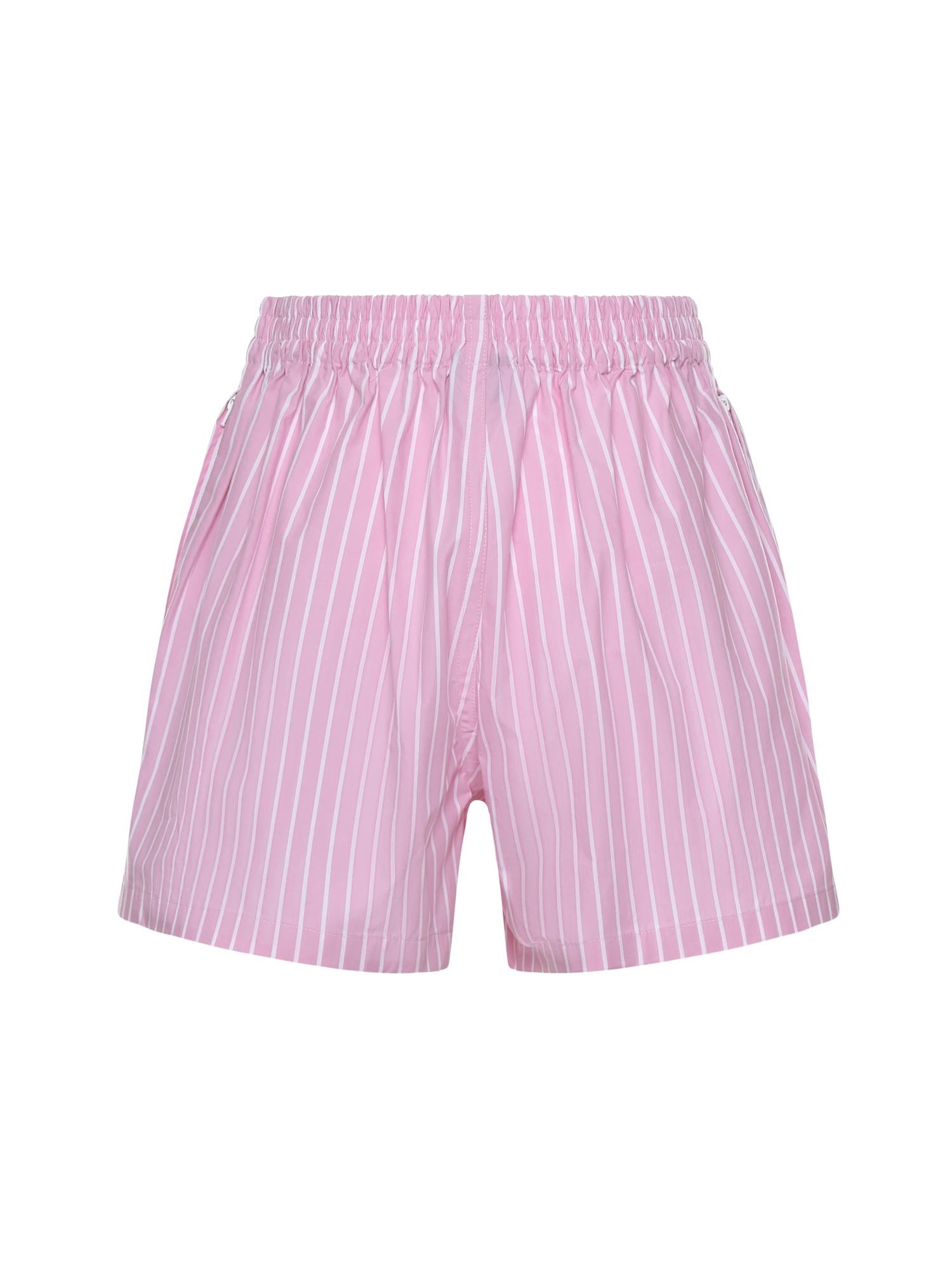 Boxer in popeline di cotone a righe 850695 TPM265621 BALENCIAGA 